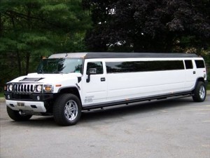 20 Passernger White Hummer Limousine